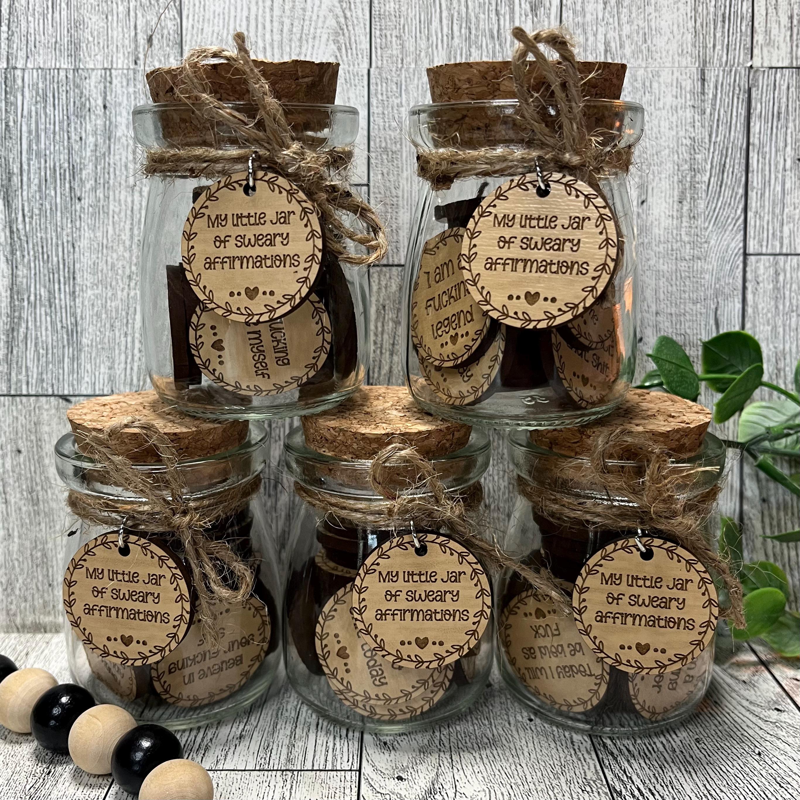 My Little Jar of Sweary Affirmations, Adult Affirmations