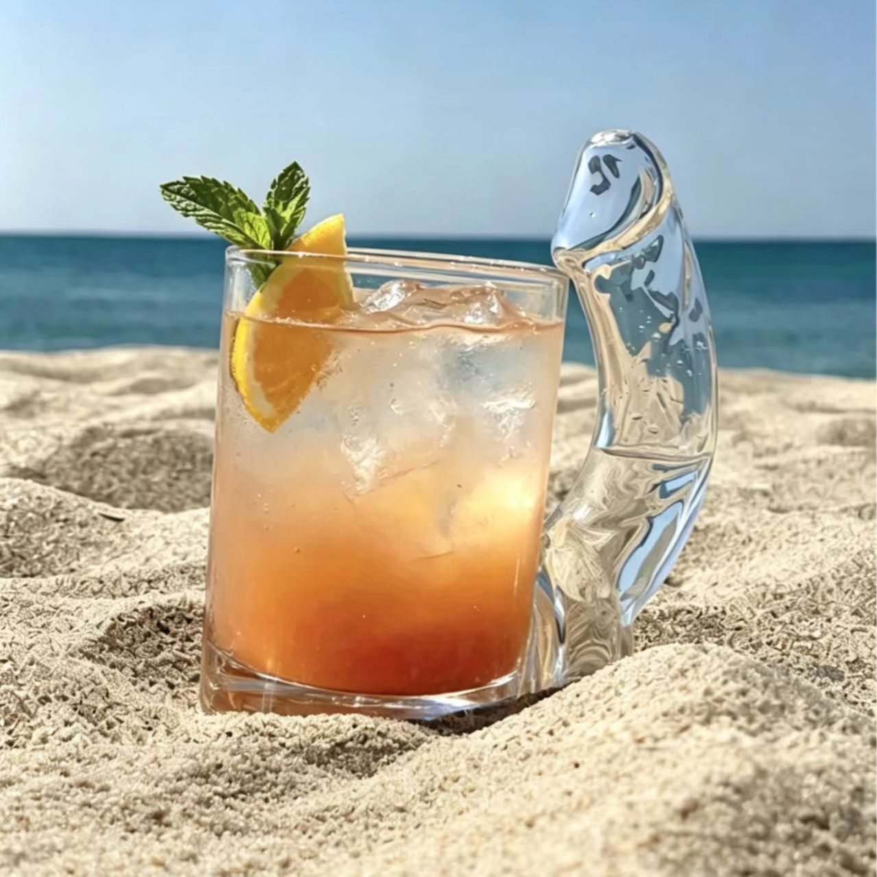 Funny Handle Glass