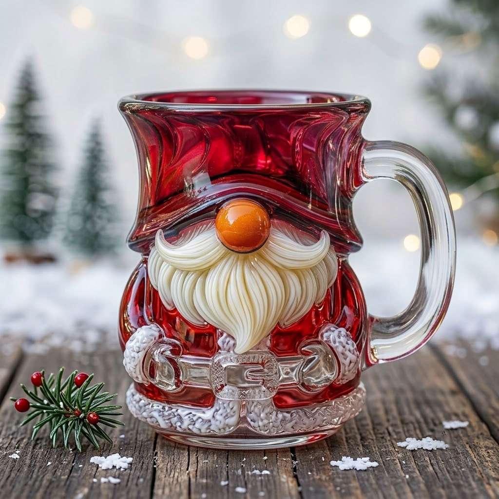 Gnome Santa’s Cozy Christmas Mug
