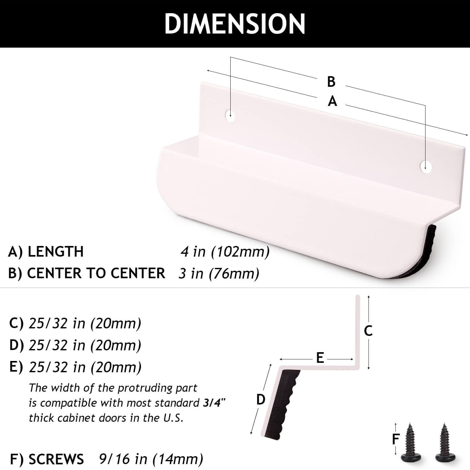 Under Cabinet Foot Pull for Trash Drawer