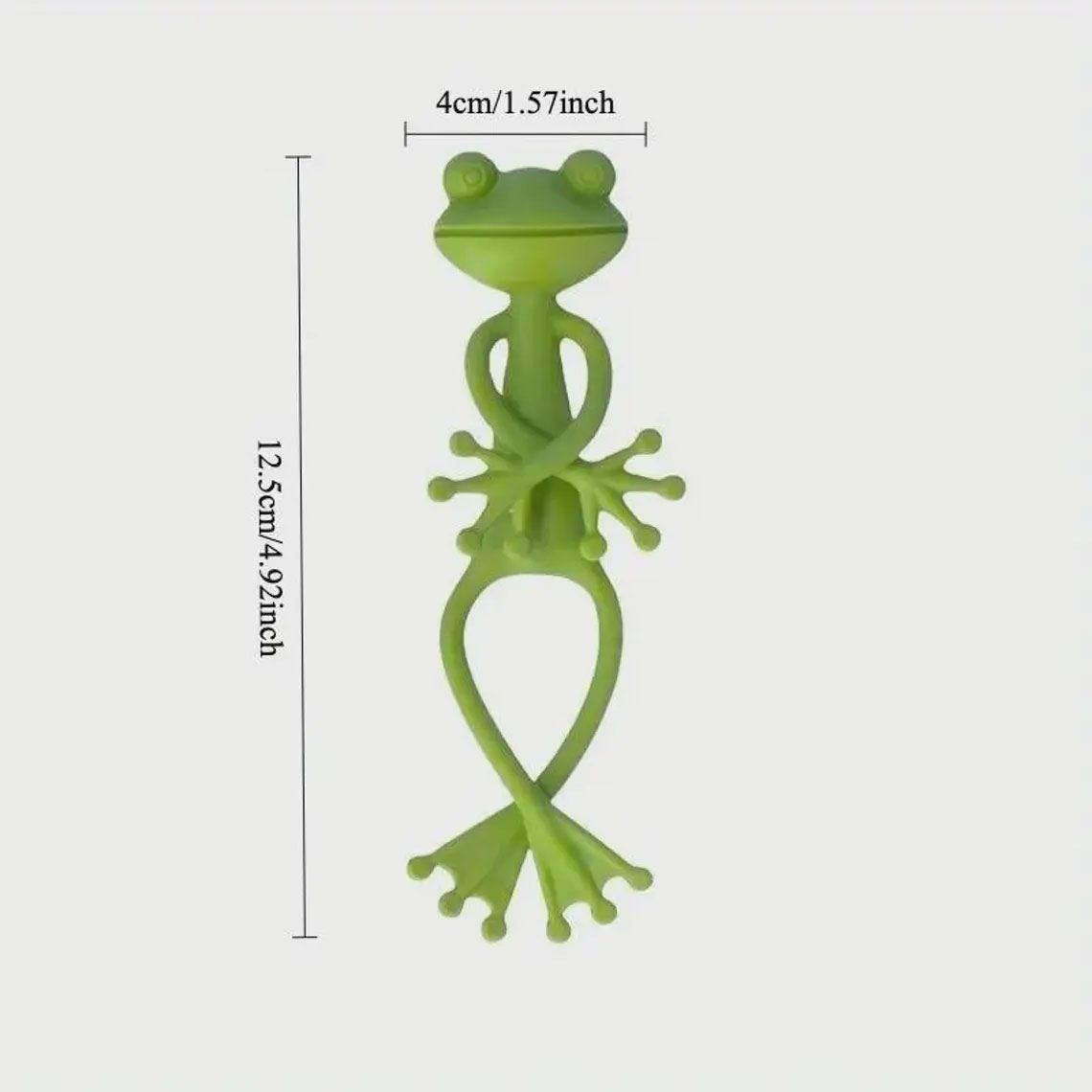 Bendy Frog Plant Support Clips| Cute Adjustable Frog Vine Holders