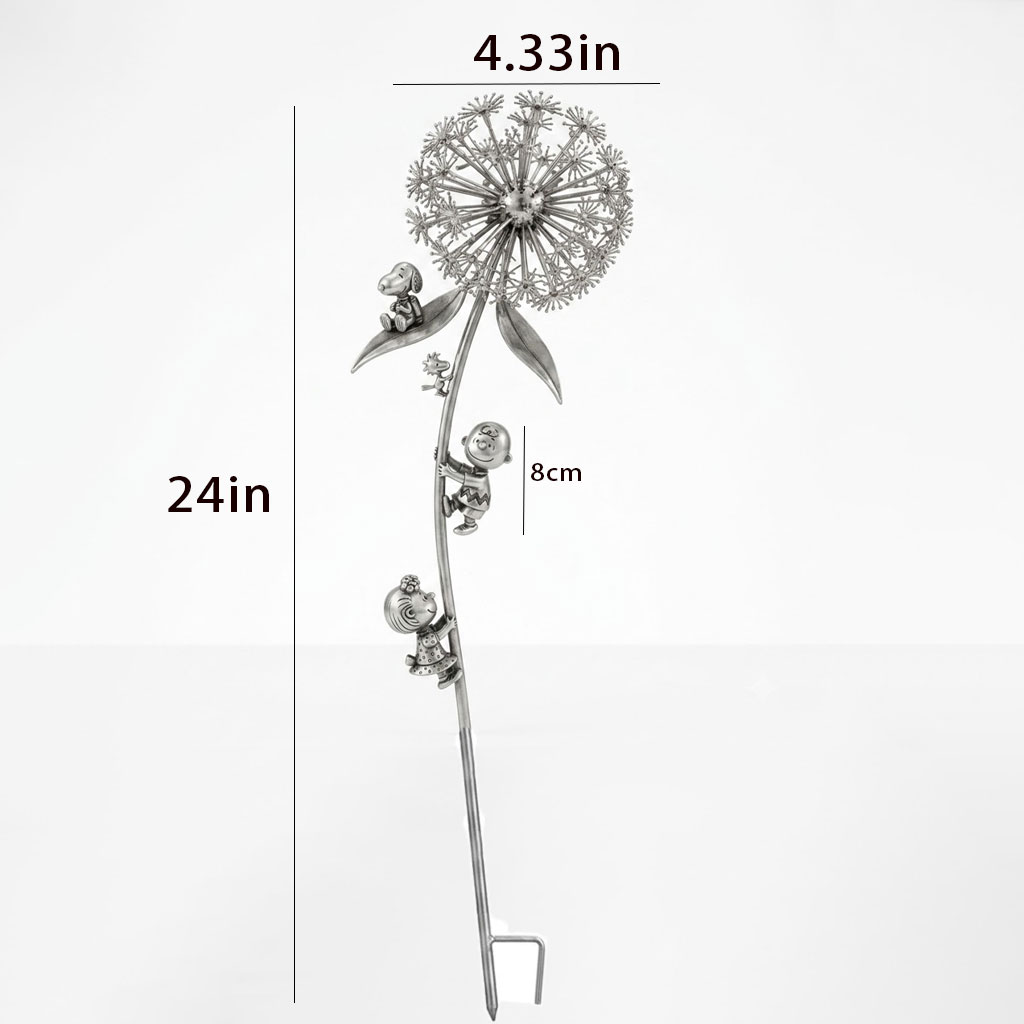 SNP Dandelion Garden Stake