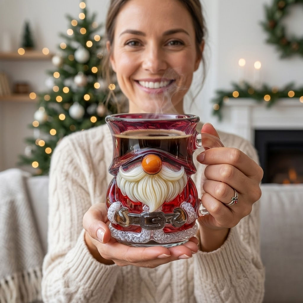 Gnome Santa’s Cozy Christmas Mug