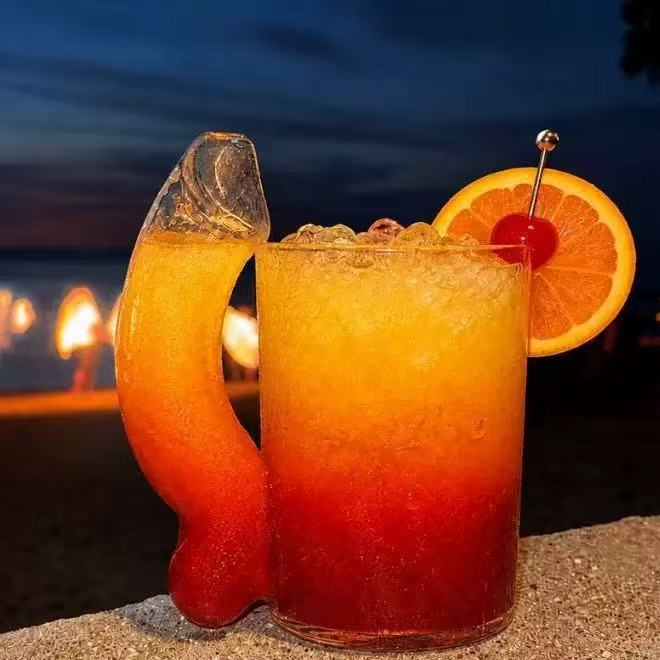 Funny Handle Glass