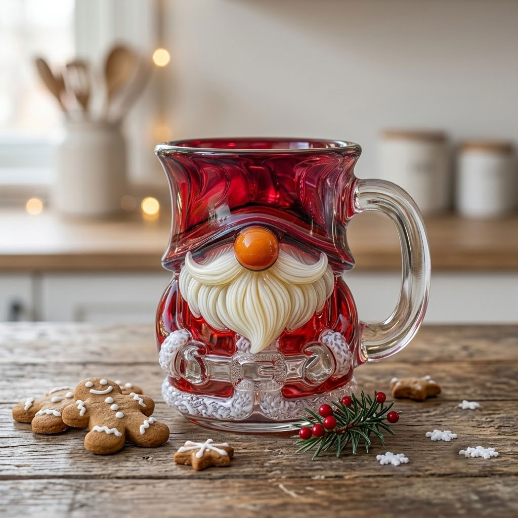 Gnome Santa’s Cozy Christmas Mug