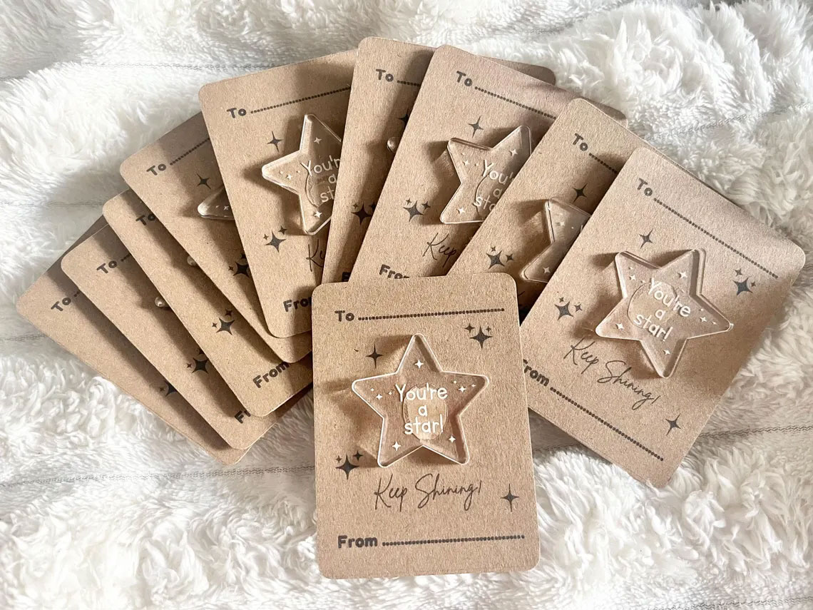 Back to School Gift From Teacher / Pocket Hug Gift