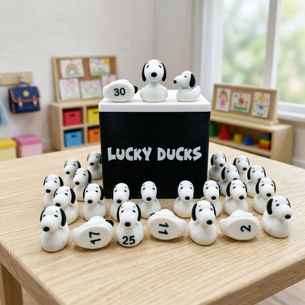 Lucky Ducks Classroom Management Tool / Student Grouping Ducks