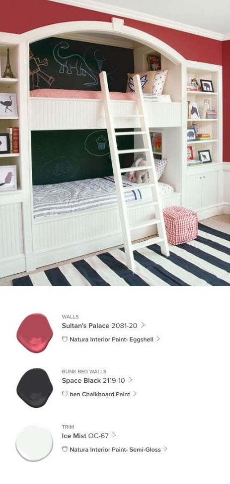 Interior Chalkboard Paint