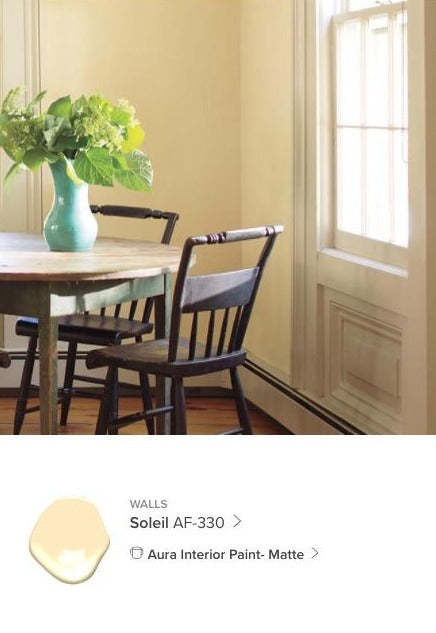 "Charmer Yellows" Interior Paints