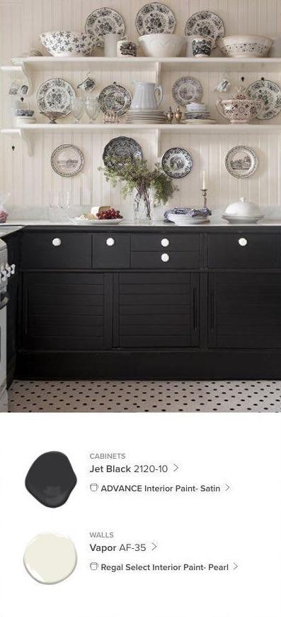 Beautiful Blacks Interior Paint