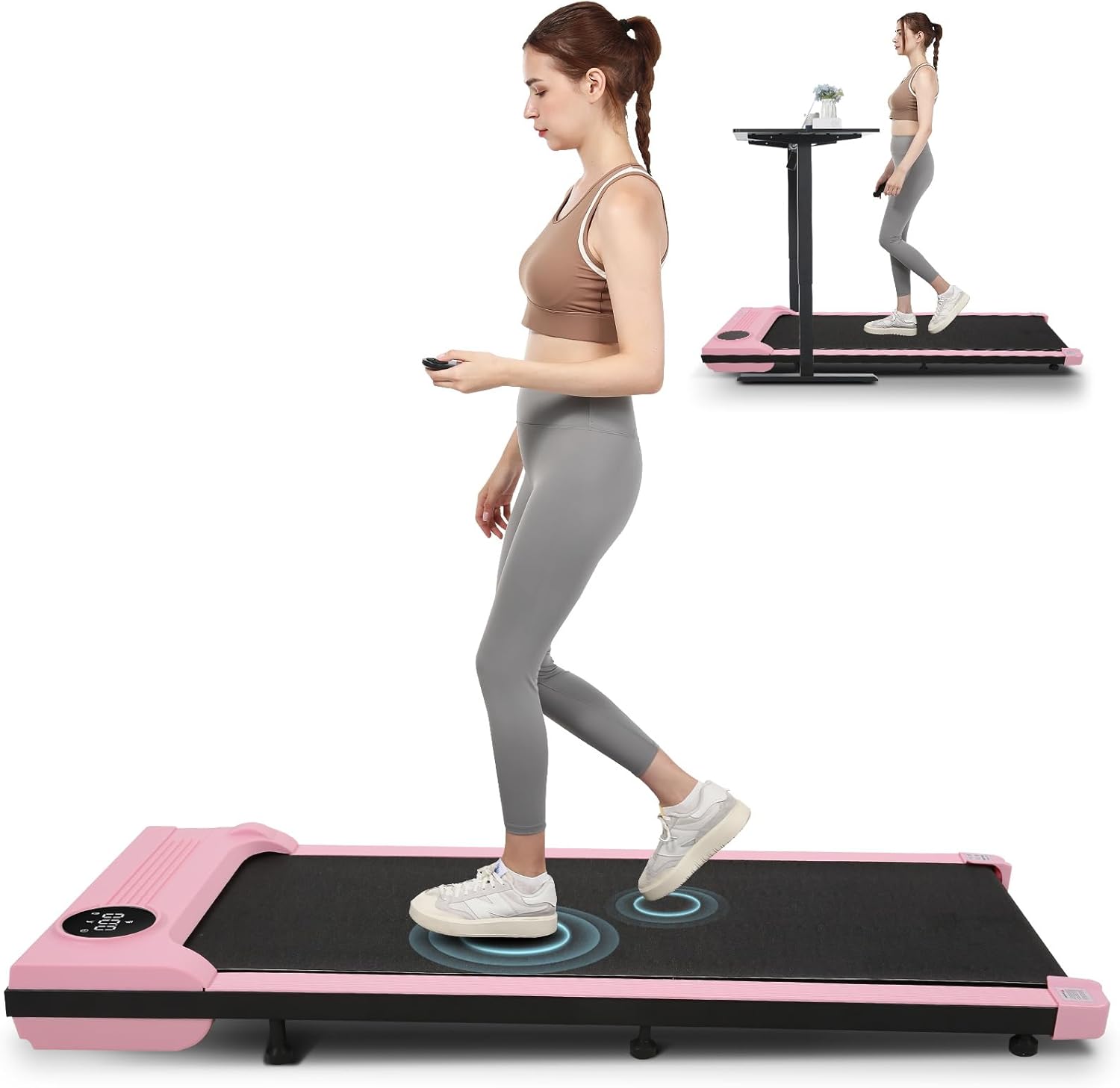 Walking Pad Treadmill with Incline