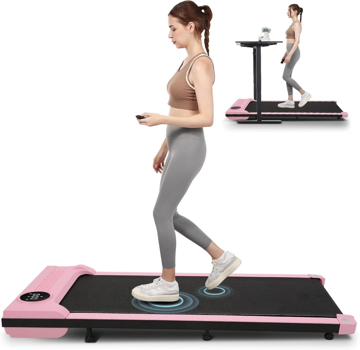 Walking Pad Treadmill with Incline