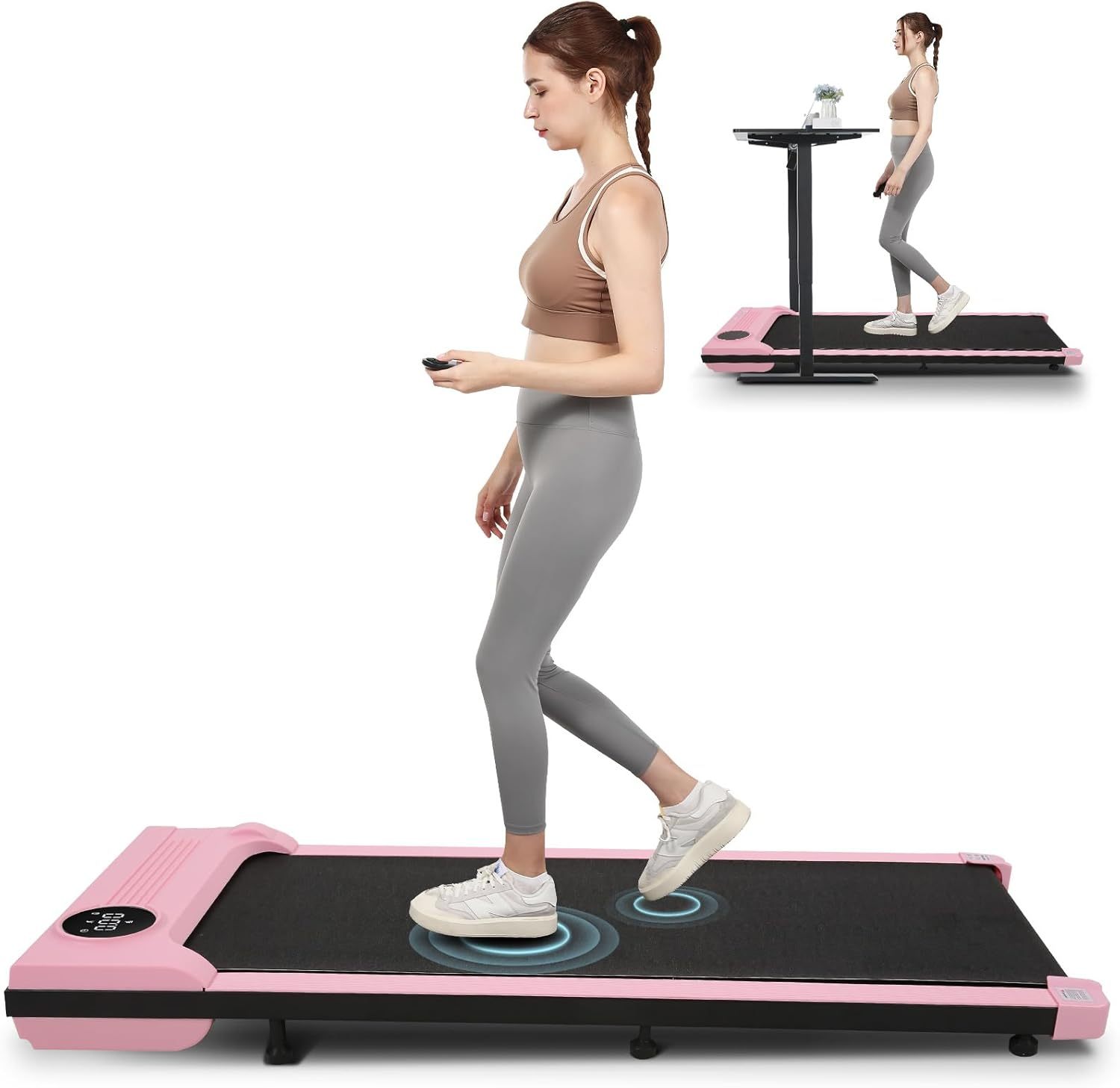 Walking Pad Treadmill with Incline