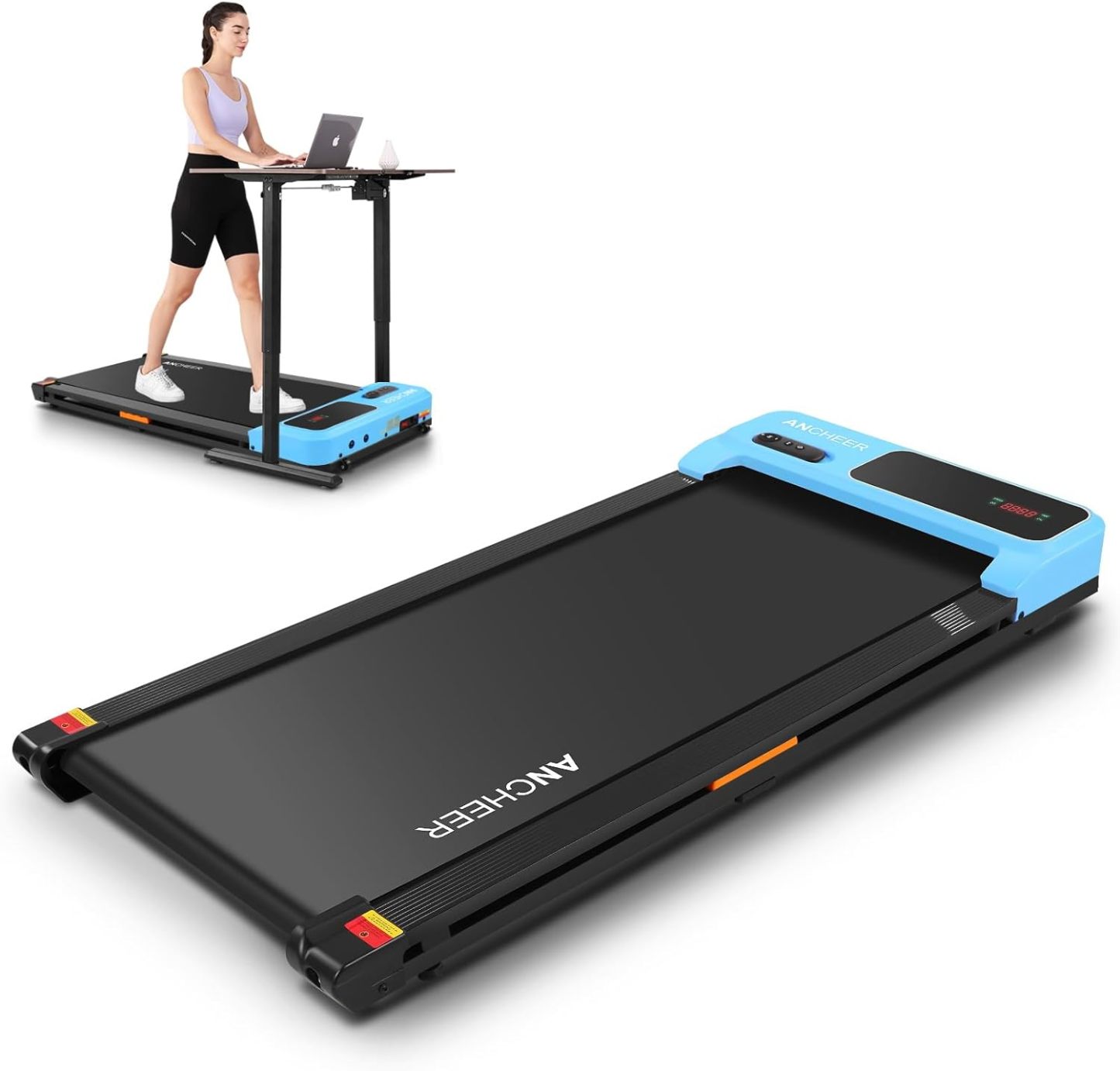 ANCHEER Walking Pad Under Desk Treadmill