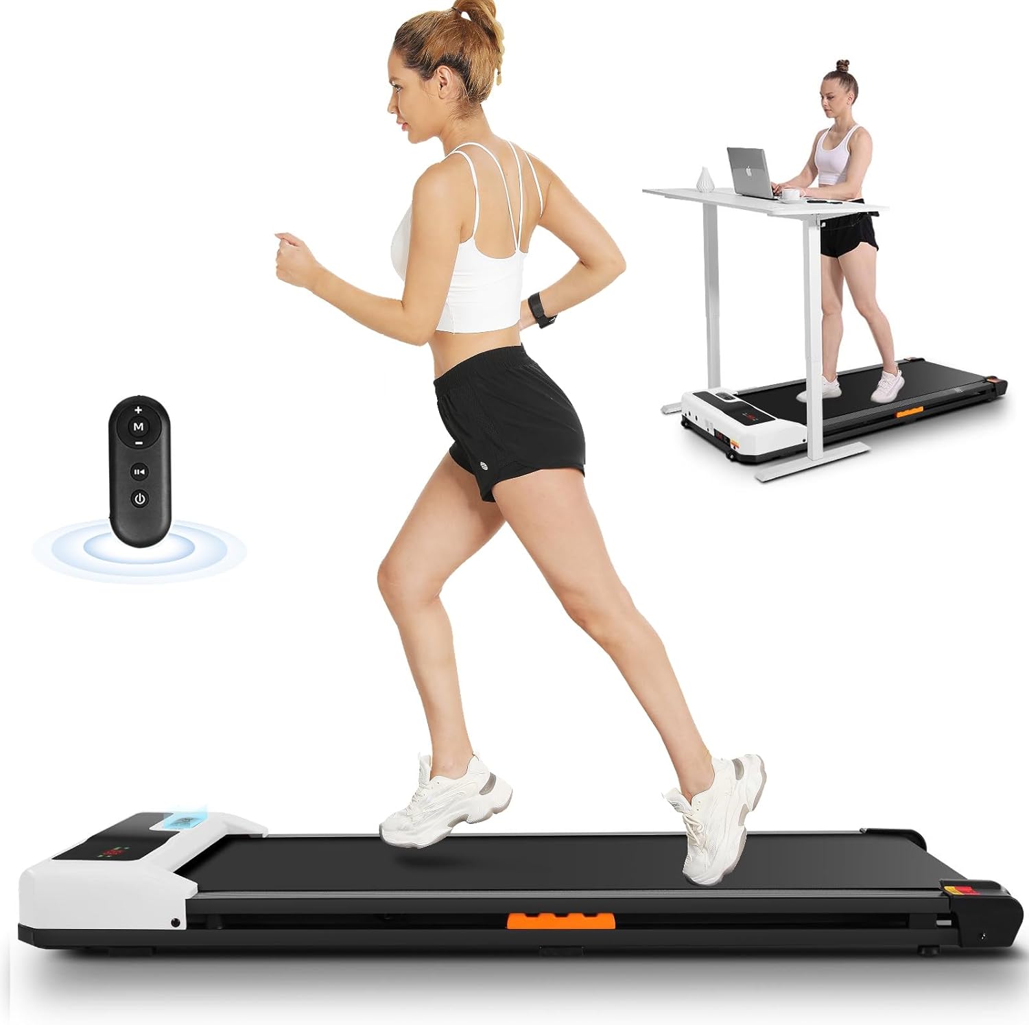 ANCHEER 2.5HP Walking Pad Treadmill with Remote Control