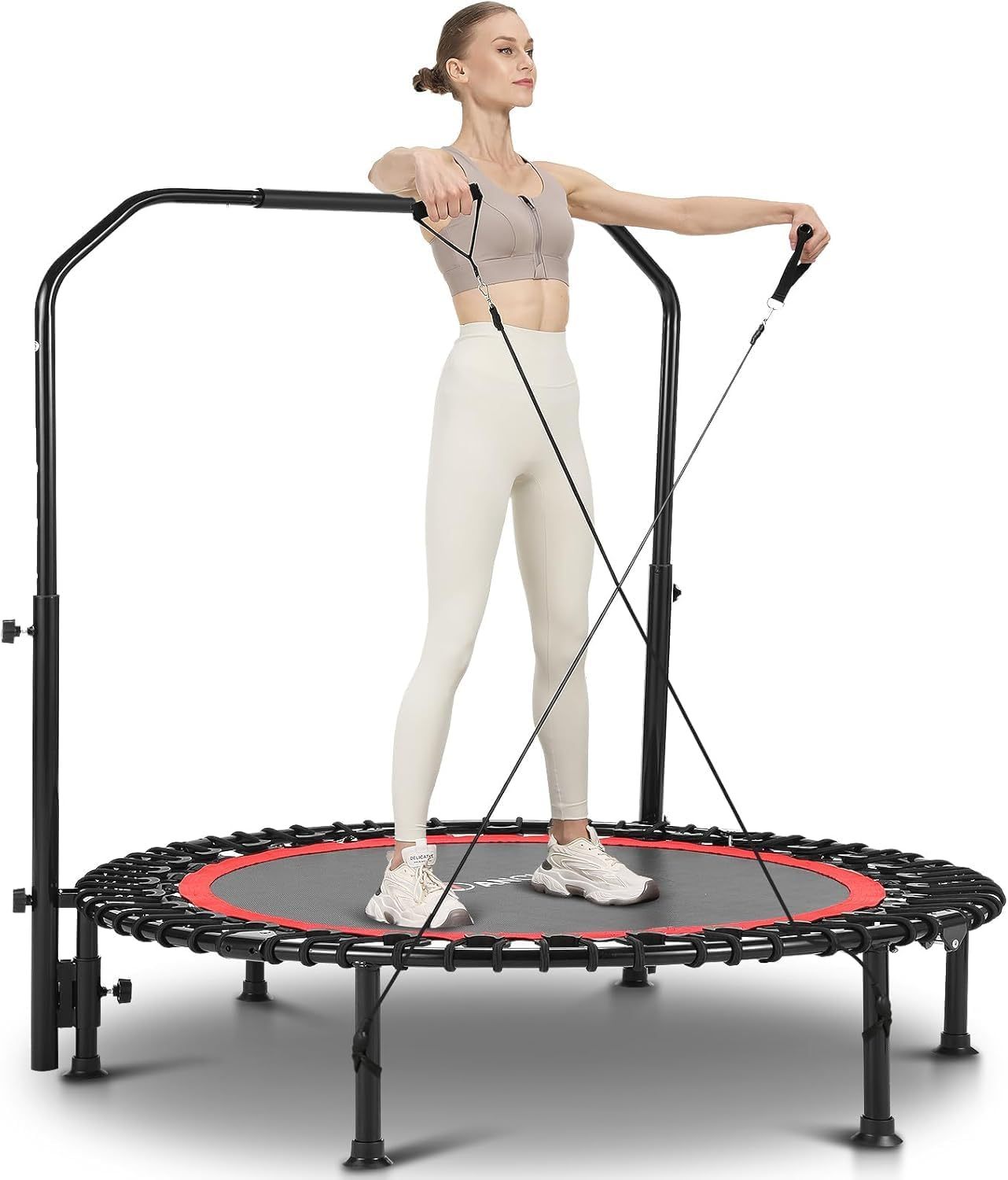 ANCHEER Foldable Mini Trampoline for Adults