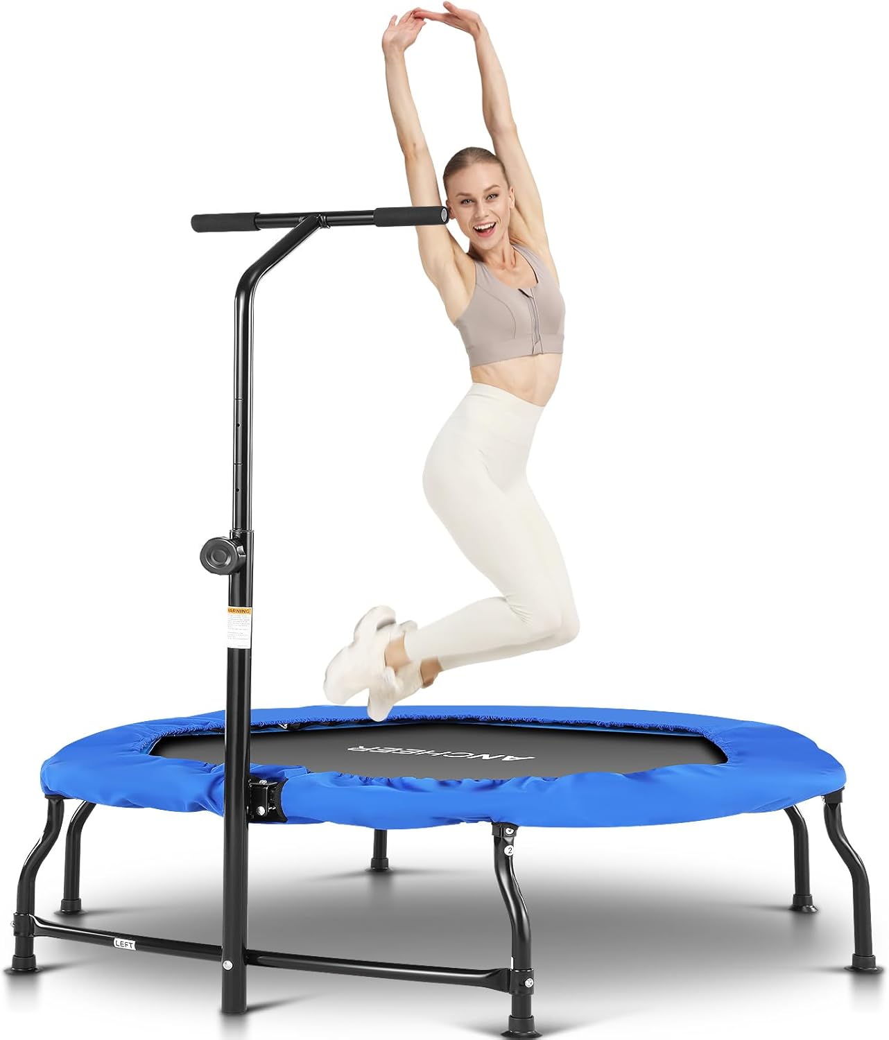 ANCHEER 50" Rebounder Trampoline for Adults