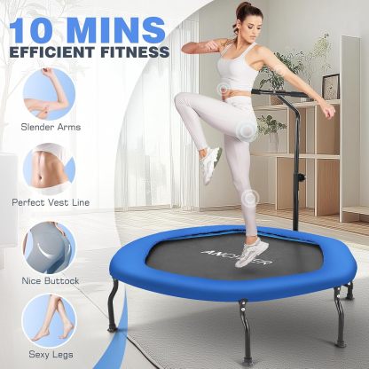 ANCHEER 50" Rebounder Trampoline for Adults