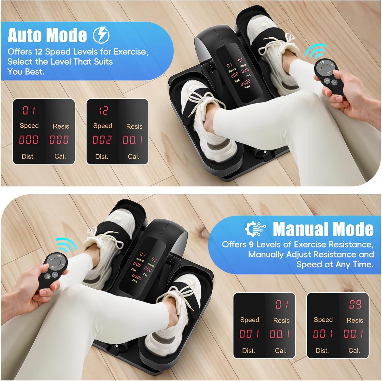 ANCHEER Under Desk Elliptical