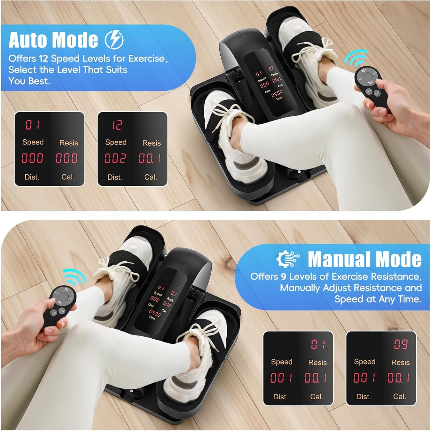 ANCHEER Under Desk Elliptical