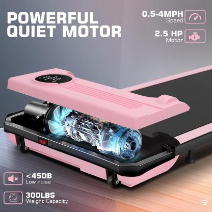 Walking Pad Treadmill with Incline