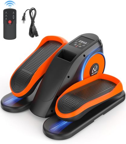ANCHEER Under Desk Elliptical Machine, Electric Ellipse Leg Exerciser for Seniors with Remote Control-Ancheer