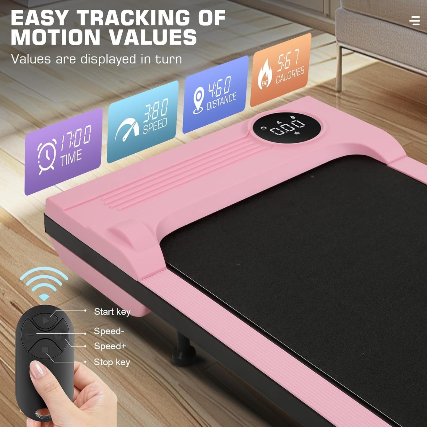 Walking Pad Treadmill with Incline