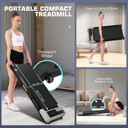 ANCHEER 2.5HP Walking Pad Treadmill with Remote Control