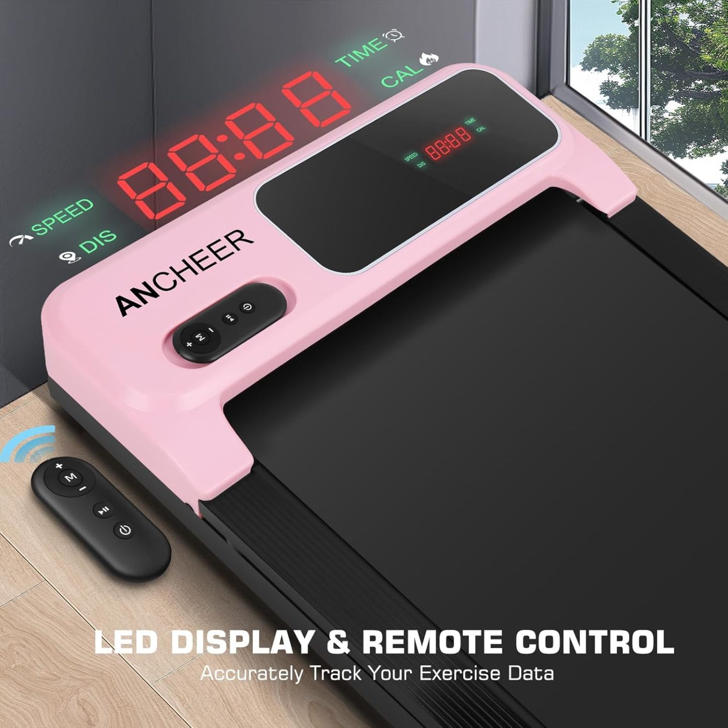 ANCHEER Walking Pad Under Desk Treadmill