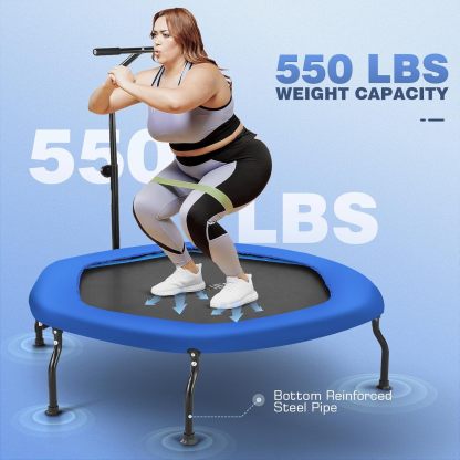 ANCHEER 50" Rebounder Trampoline for Adults