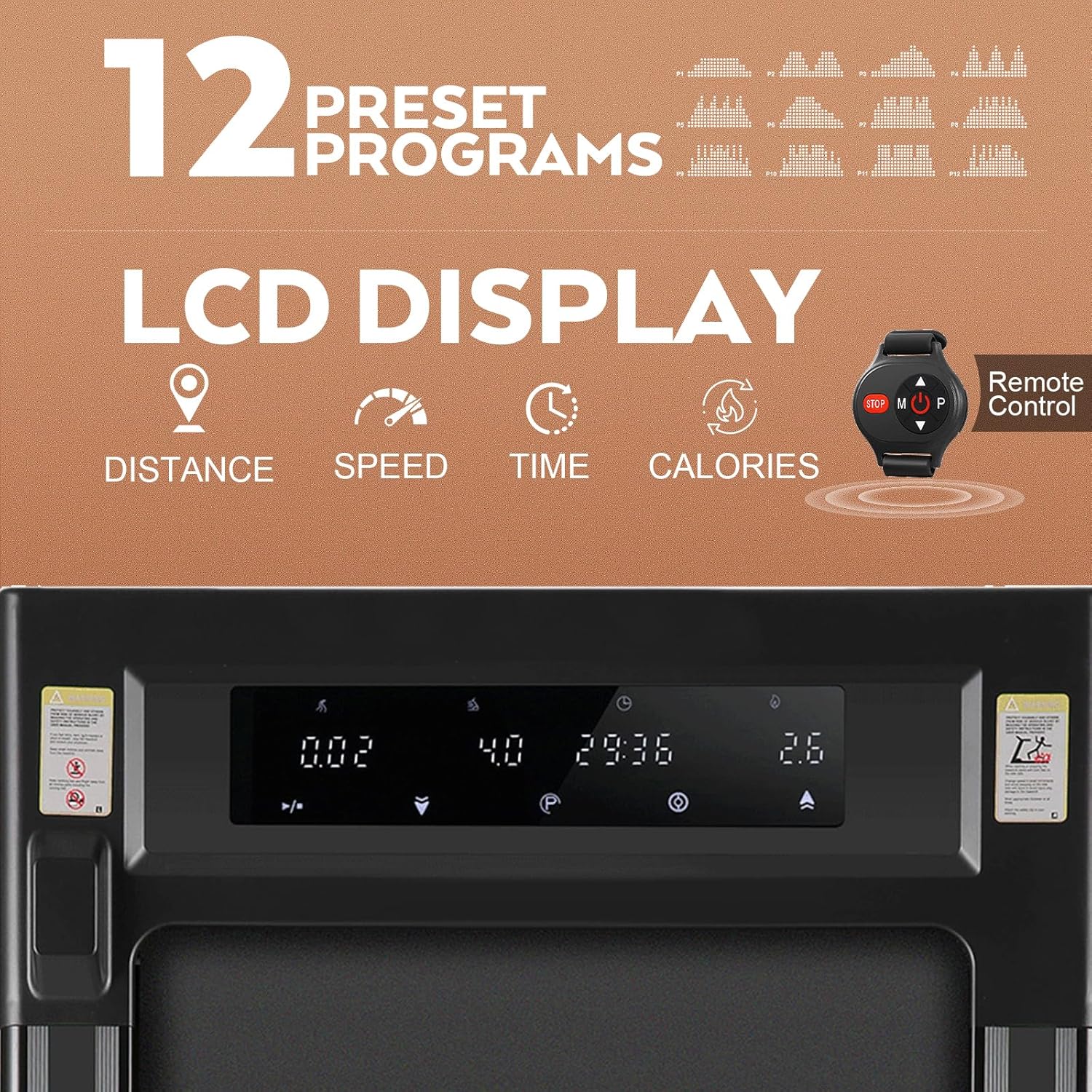 ANCHEER Treadmills, 3 in 1 Folding Treadmill with Incline