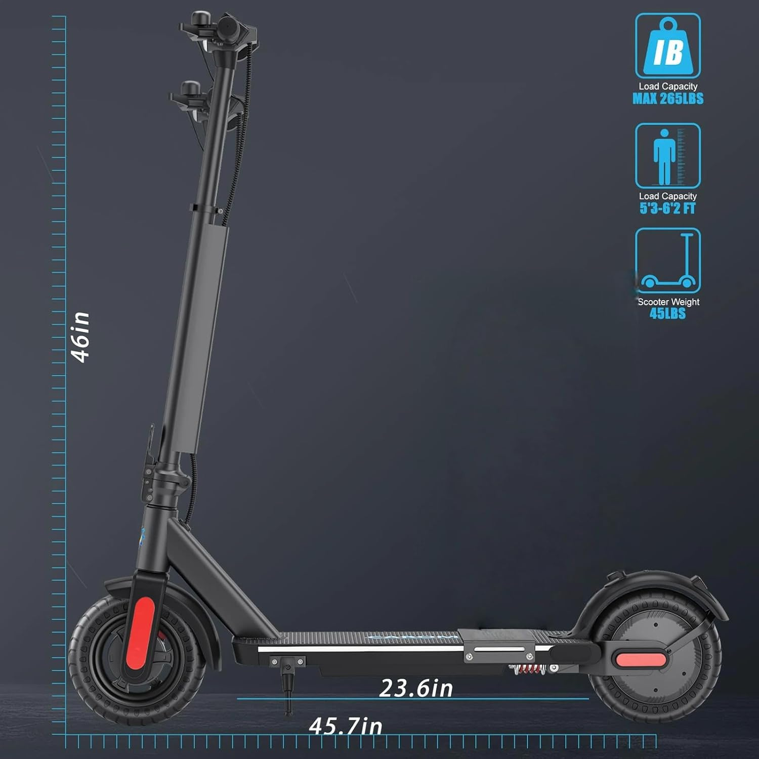 Caroma 500W Electric Scooter E66 PRO