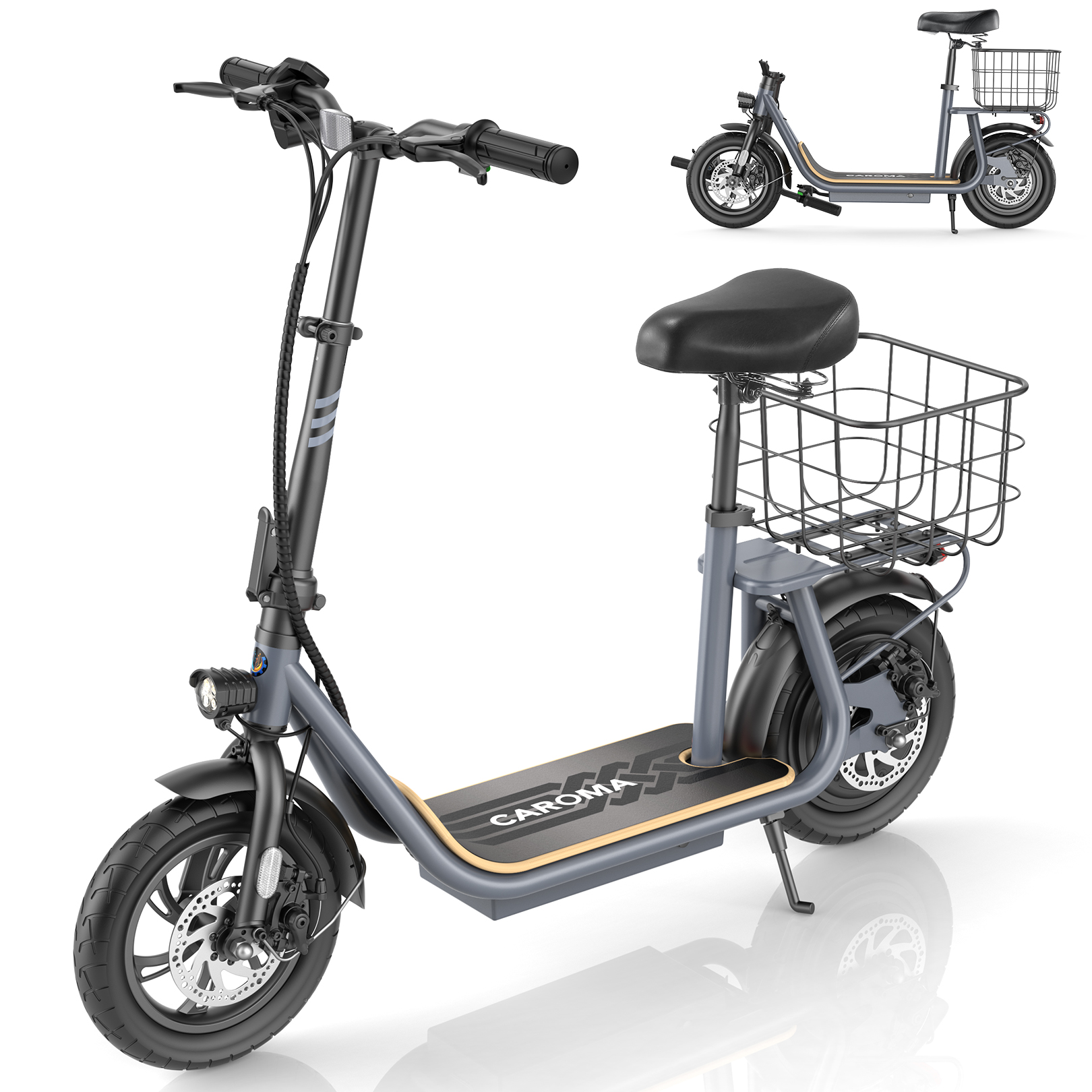 Caroma 560W  Electric Scooter with Seat Z1