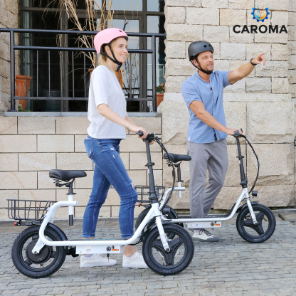 Caroma Electric Scooter with Seat P1