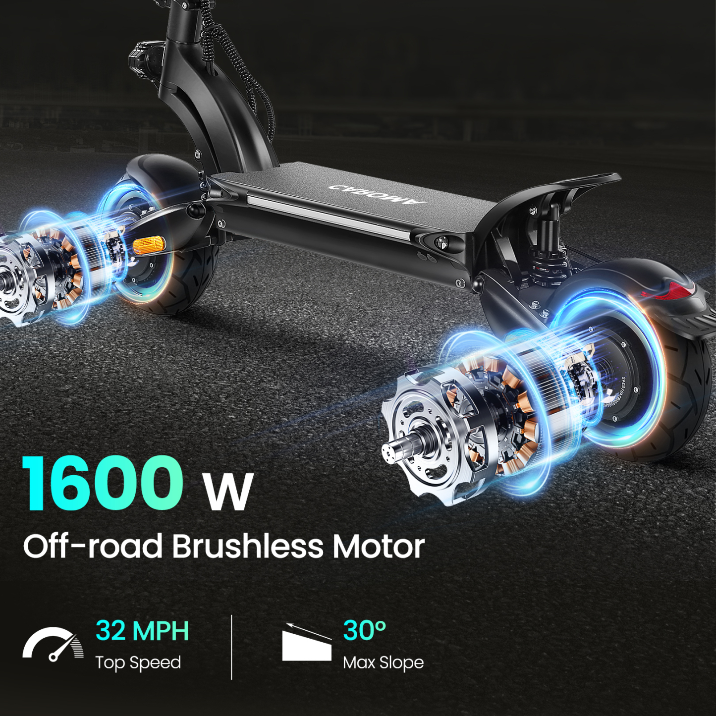 Caroma Electric Scooter Lightning
