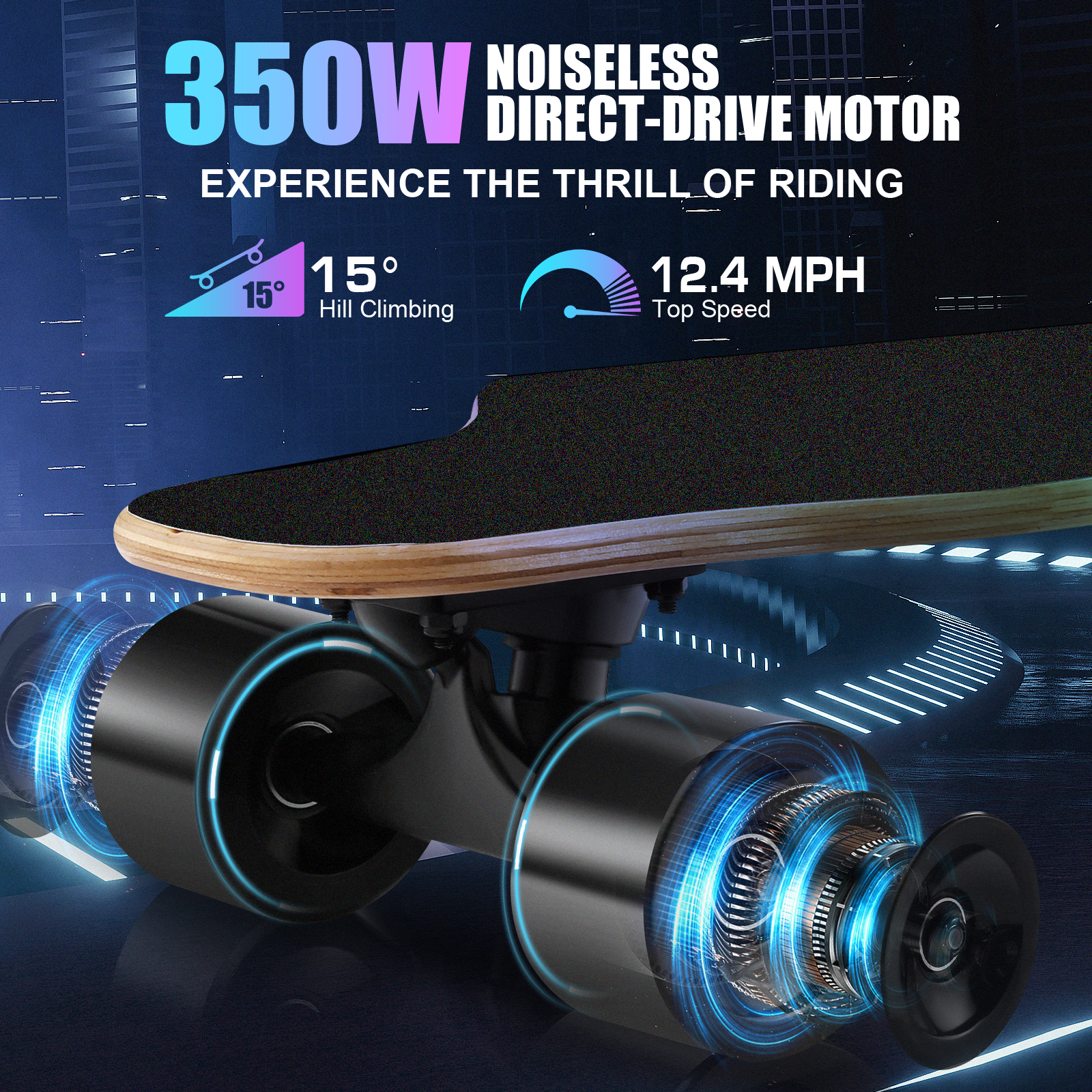 Caroma Electric Longboard H2S