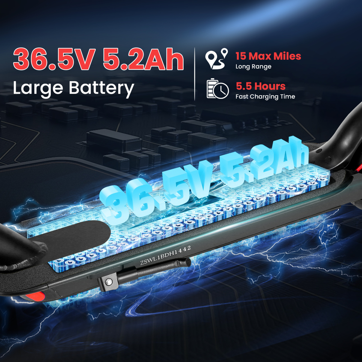 Caroma 630W Electric Scooter L1