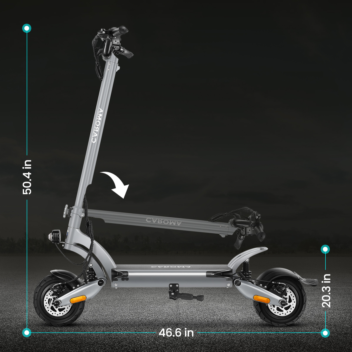 Caroma Electric Scooter Lightning