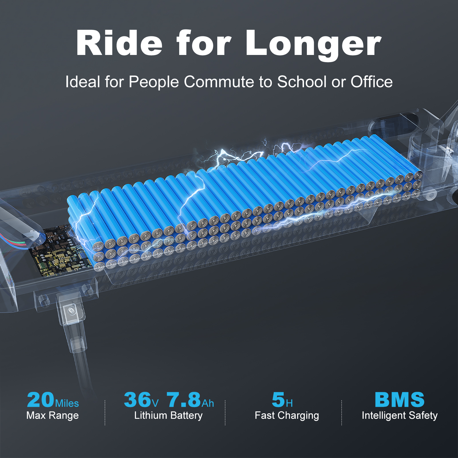 Caroma 350W Electric Scooter E22 PRO