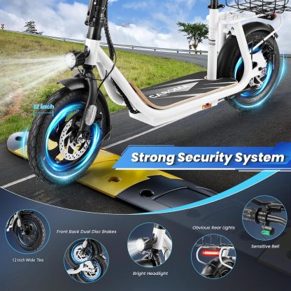Caroma 560W  Electric Scooter with Seat Z1