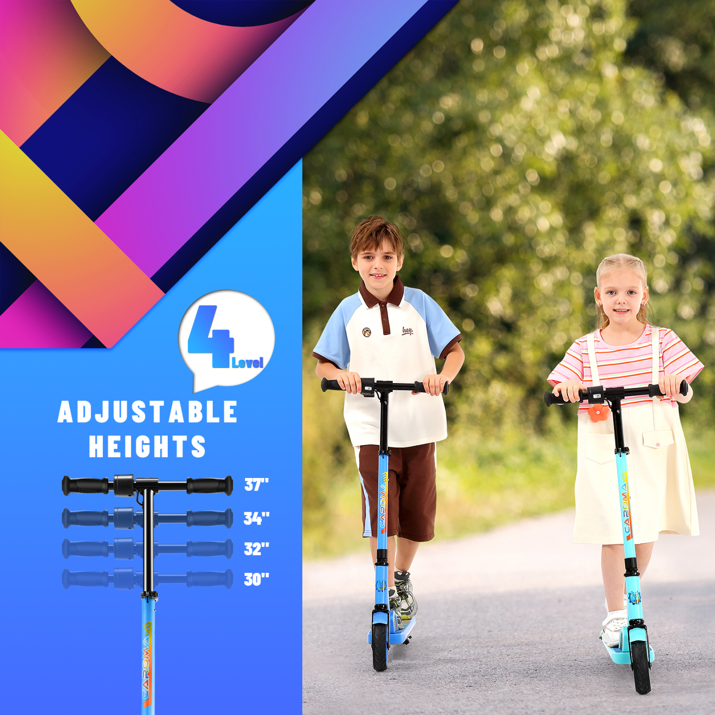 Caroma 180W Kids Electric Scooter E35 PRO