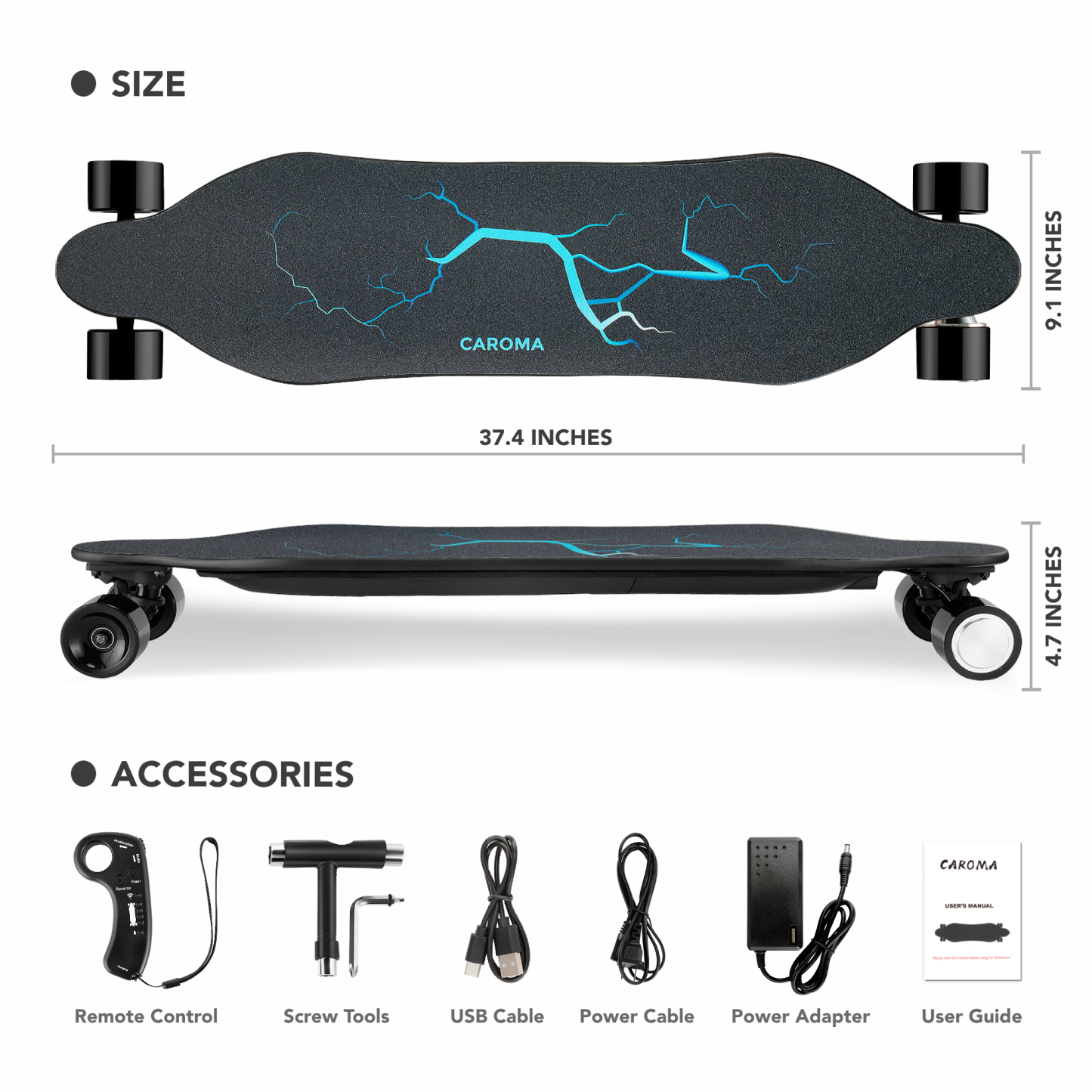 Caroma Electric Skateboard SYL-05