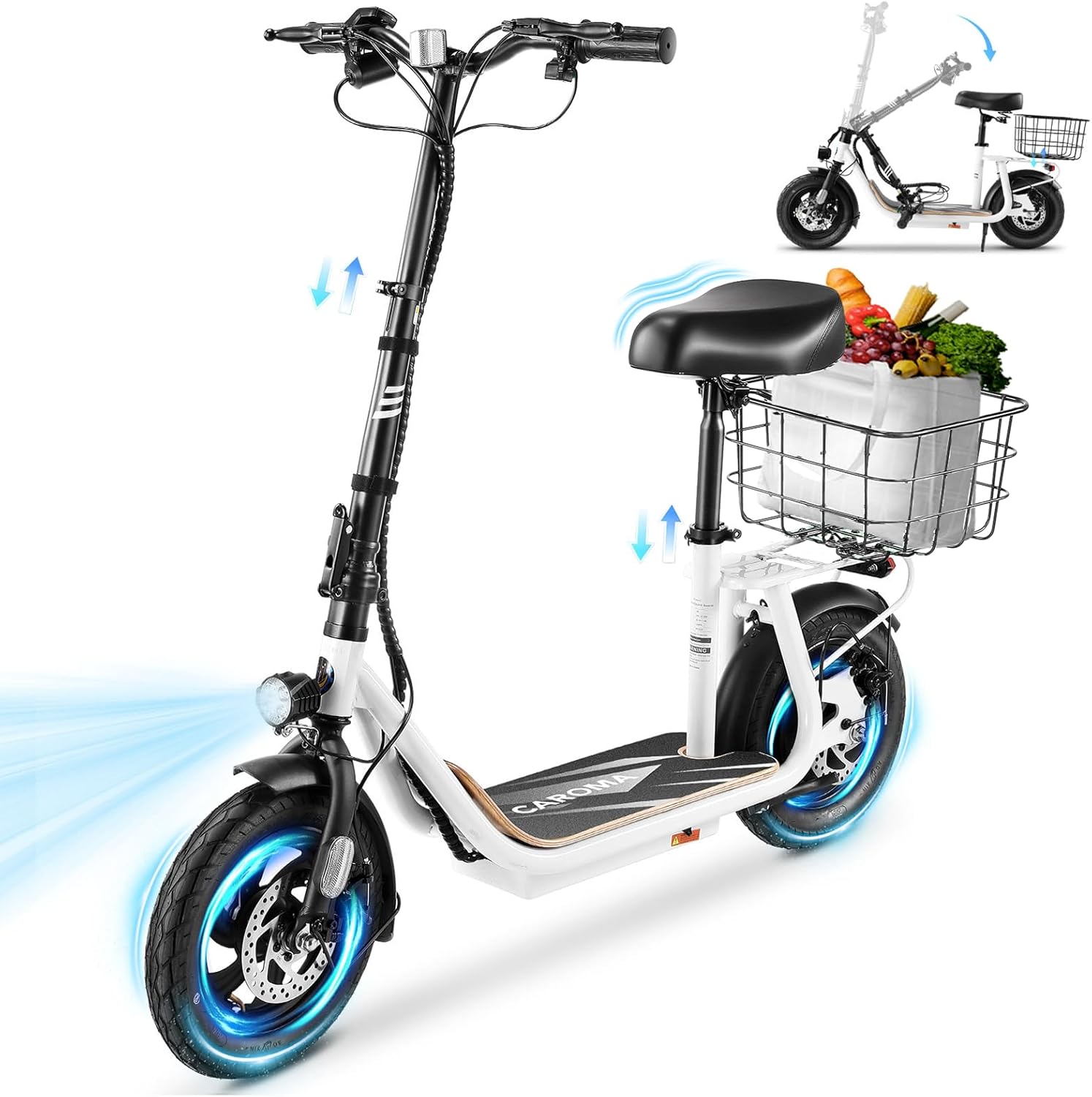 Caroma 1200W Electric Scooter Z3