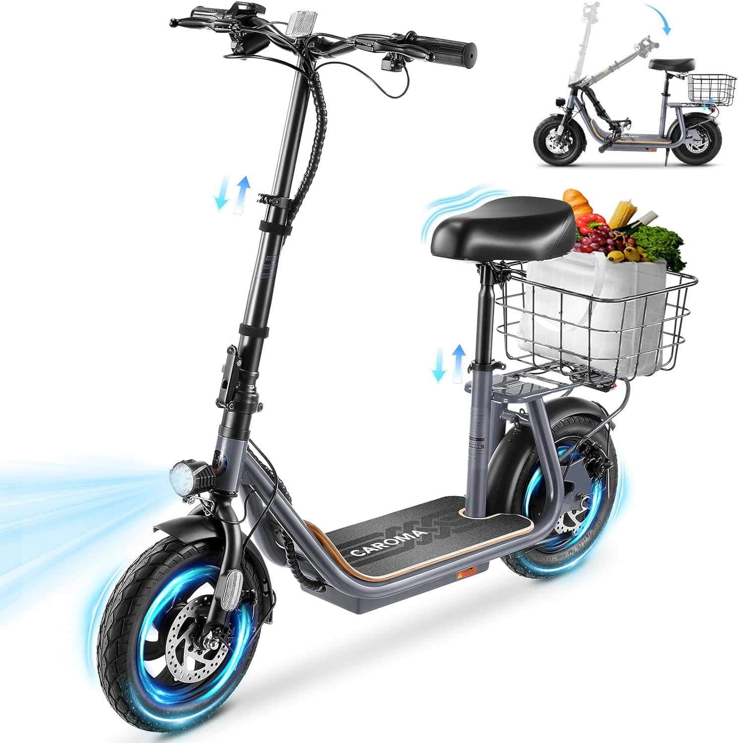 Caroma 1200W Electric Scooter Z3