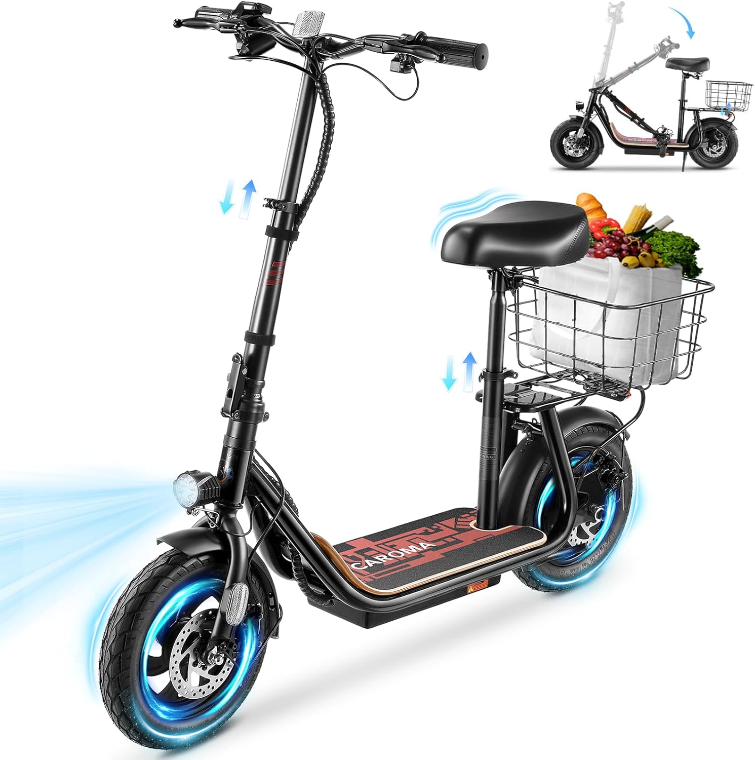 Caroma 1200W Electric Scooter Z3