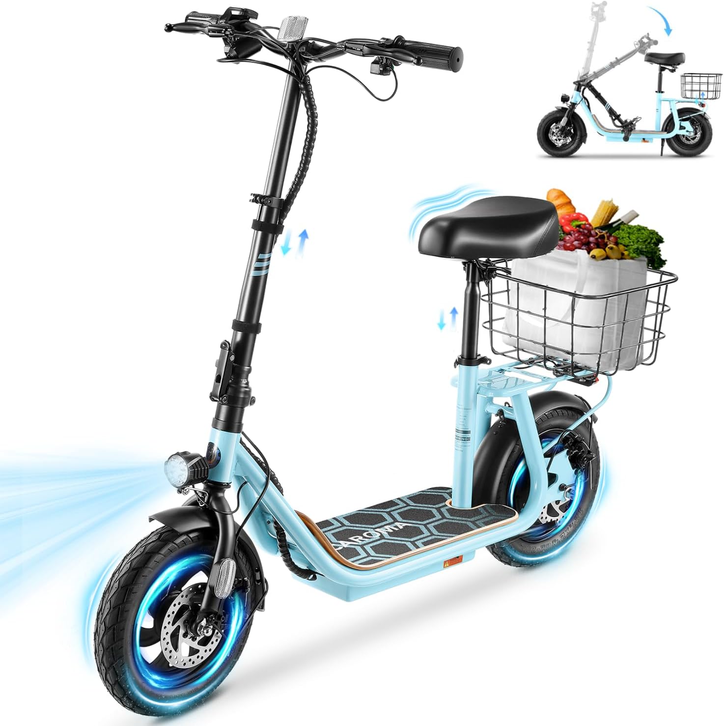Caroma 1200W Electric Scooter Z3