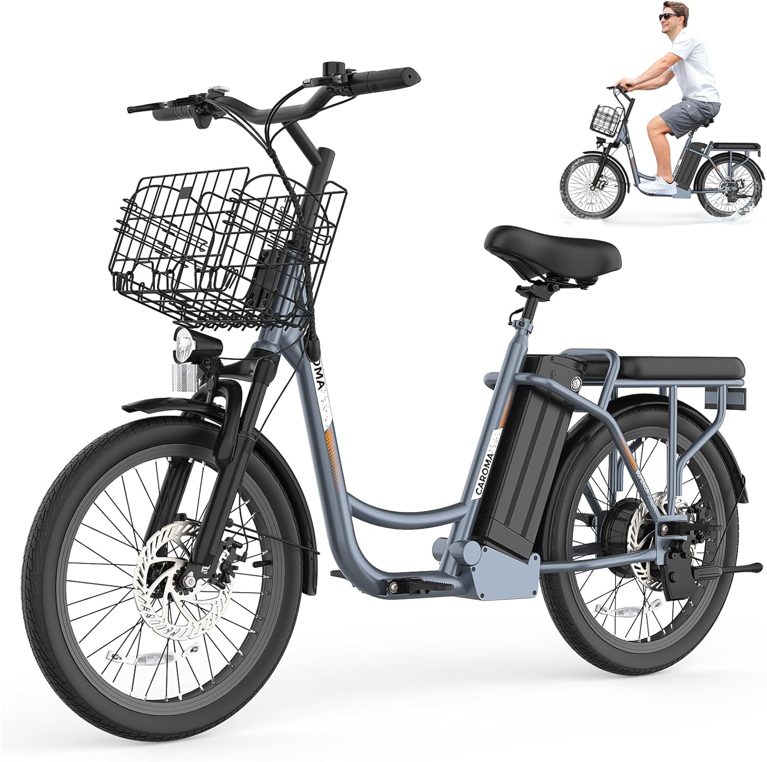 Caroma 560W Electric Scooter with Seat K1