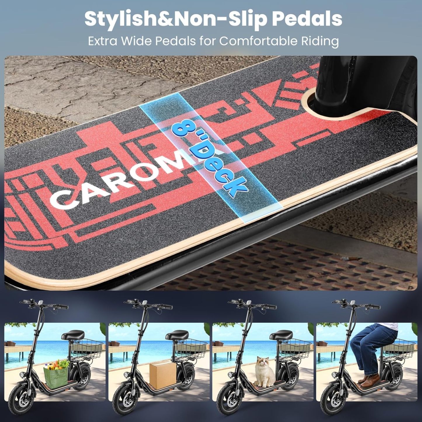 Caroma 1200W Electric Scooter Z3