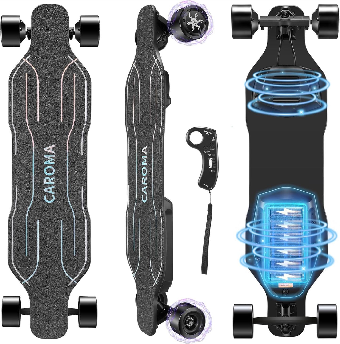 Caroma 38" Electric Skateboard with Remote 1200W SYL-20