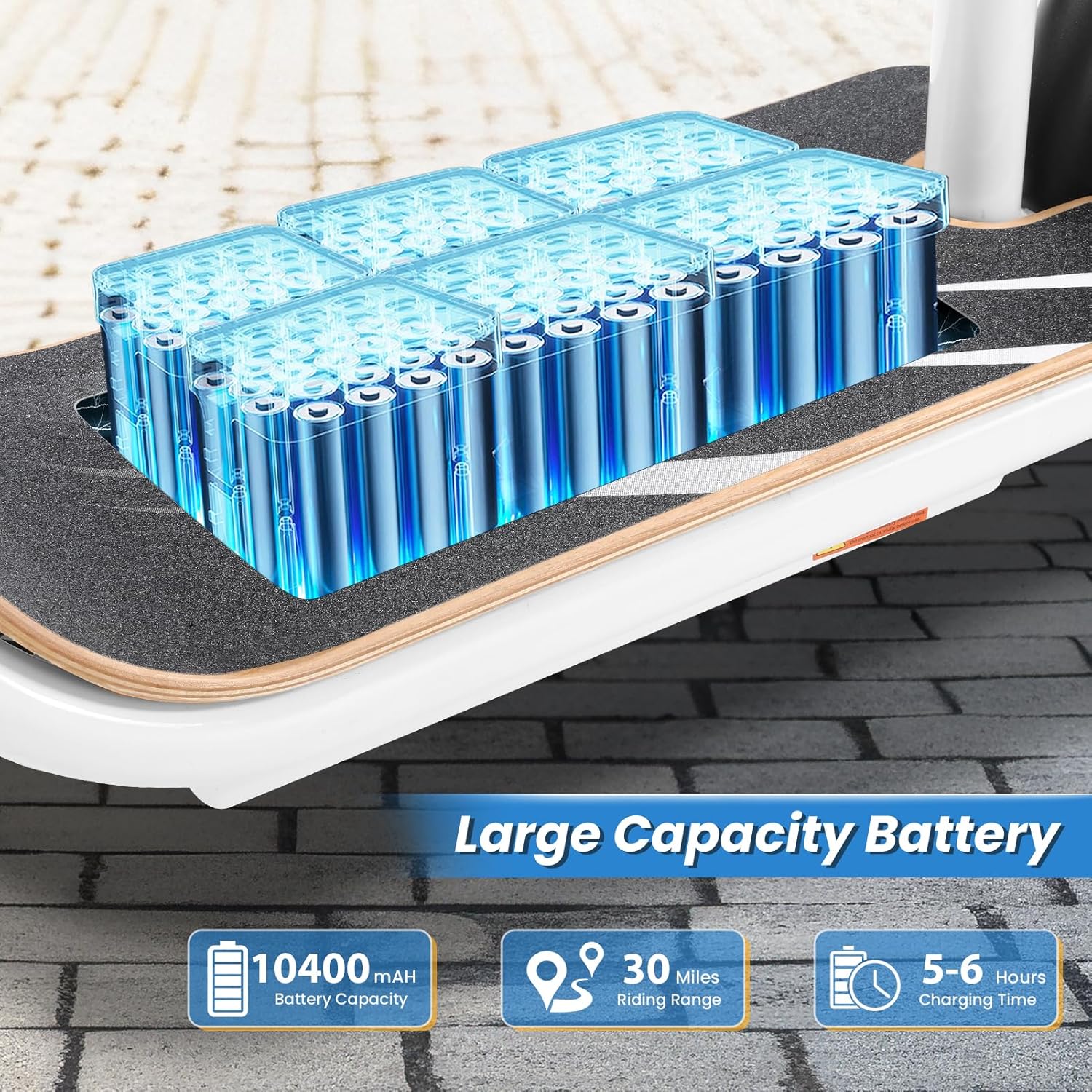 Caroma 1200W Foldable Electric Scooter with Child Seat Z6